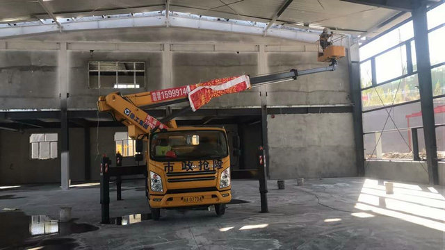新疆高空车出租案例